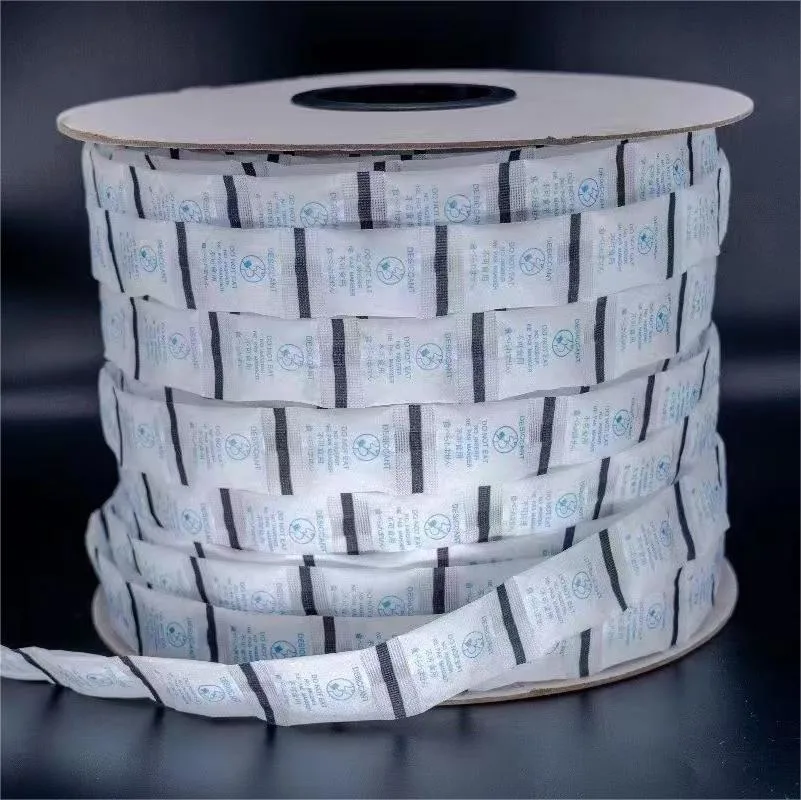 0.5g 1g Silica Gel in Transparent OPP Film for Oily Food Packaging