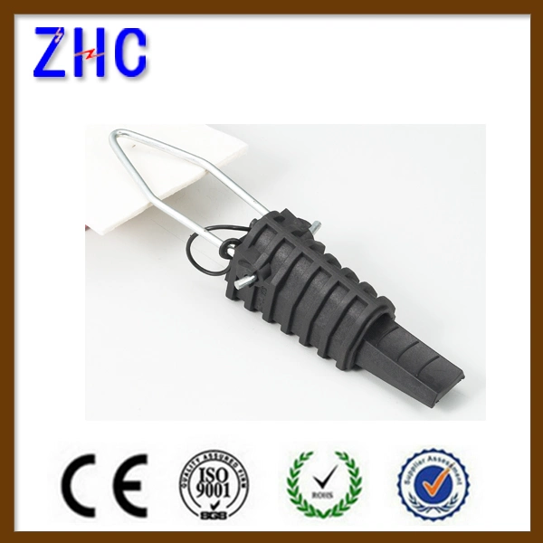 UV Black Flame Resistant Plastic Anchor Tension Clamp 16-25mm2 for Aerial Bundle Cable