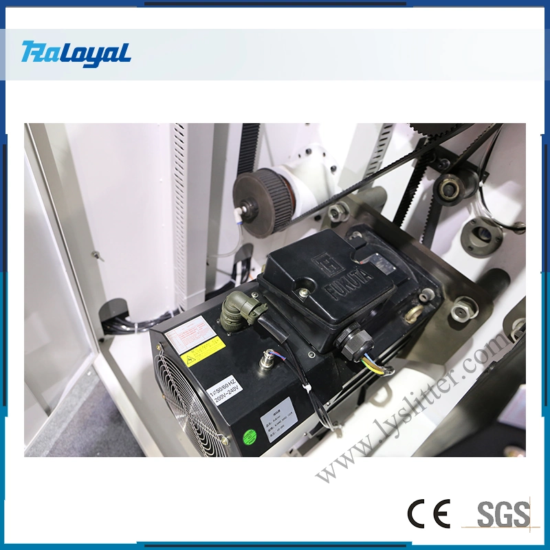 European Standard Servo Motor Drive PLC Computer Control DMD DDP Paper Laminated Insulation Poruduct Transformer Motor Use High Speed Slitting Machine