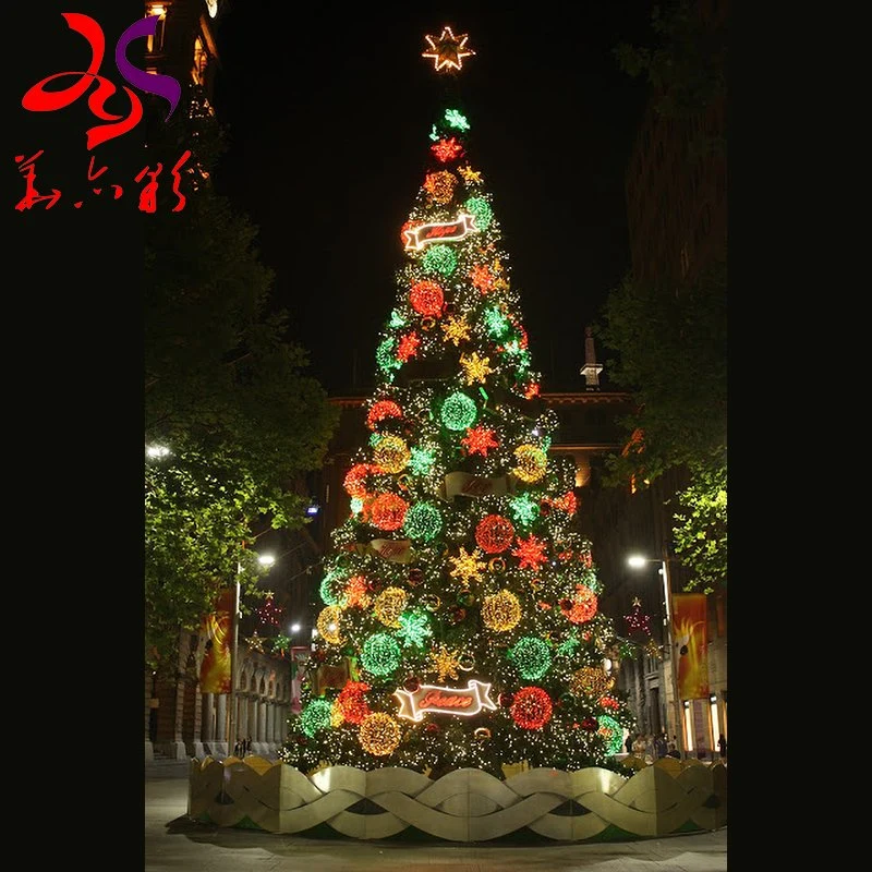 Christmas Tree with Lights and Decoration Giant LED Waterproof Decoration Christmas Tree