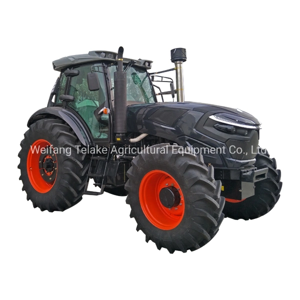 China Manufacturer Farm Equipments 4X4 Wheel Diesel Stong Power Big Tractors Good Price 260HP 280HP