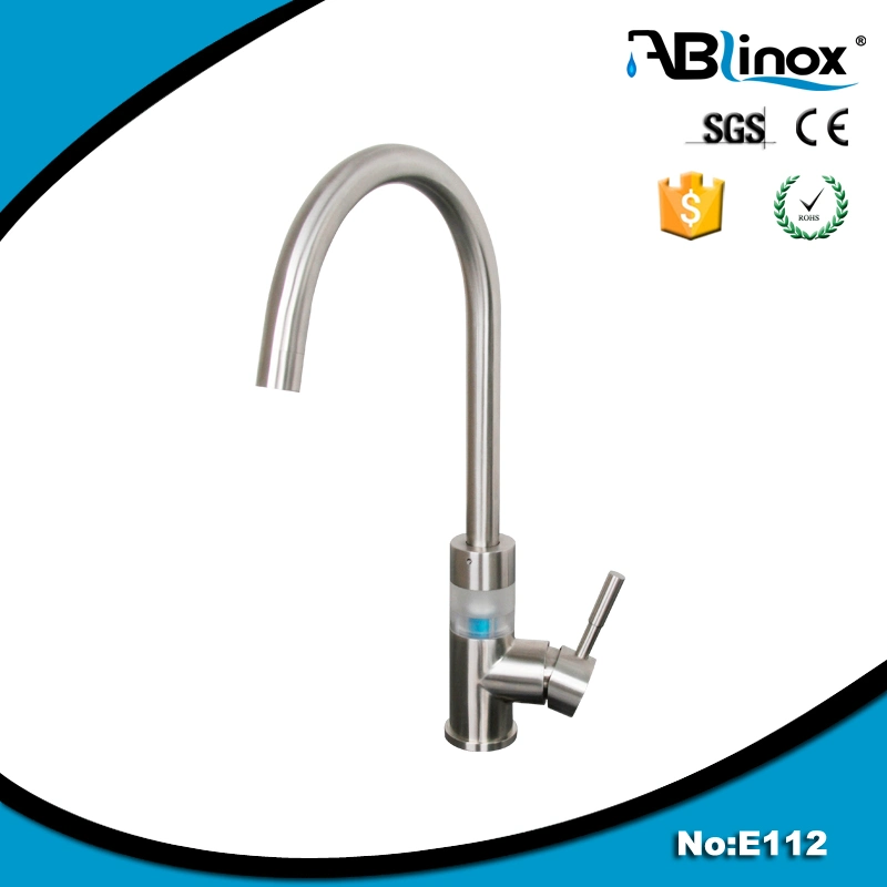 Precision Casting Basin Kitchen Sink LED Kitchen Mixer Tap