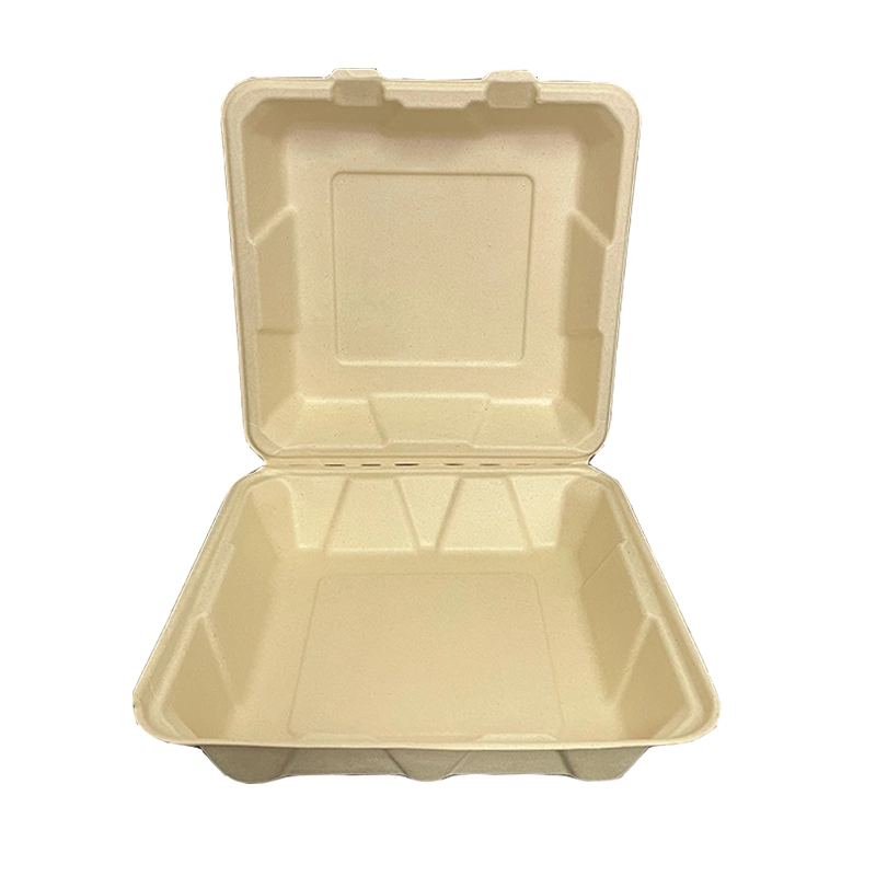 Paper/Packing/Storage/Packaging Biodegradable Eco Pulp Packaging Box Disposable Paper Food Container