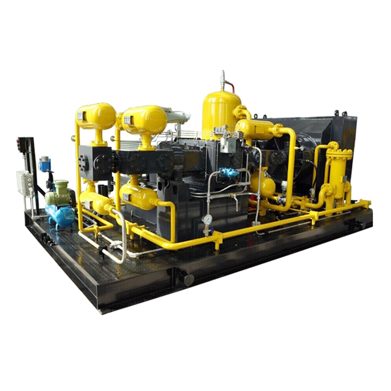 CNG Equipment Filling Station Reciprocating Natural Gas Compressor