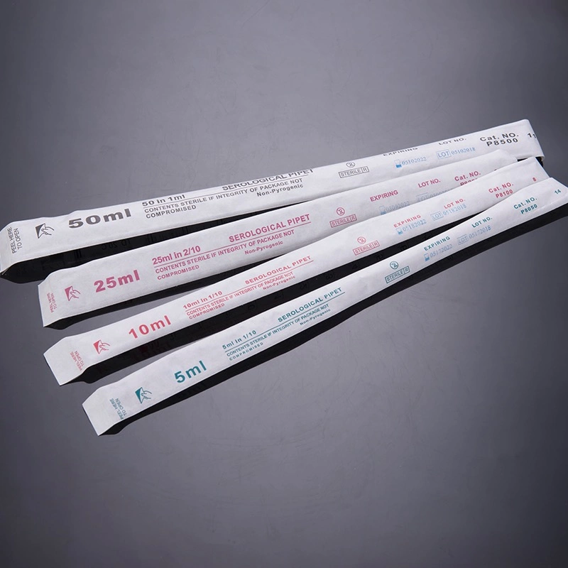 25ml Plastic Sterile Disposable Serological Pipette Tips