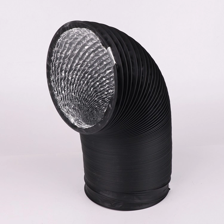 Wholesale/Supplier Lightweight Portable HVAC Systems Parts Nylon Fabric Telescopic Insulated Flexible Air Duct