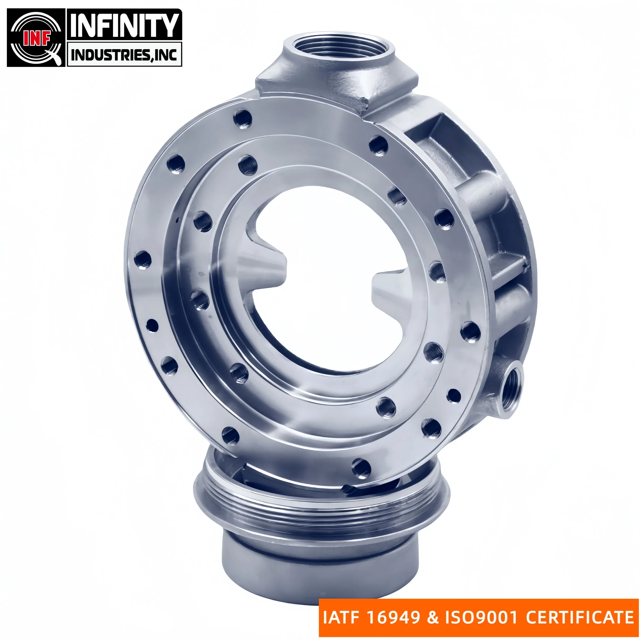 Customized Auto Parts by Investment Casting and CNC Machining Process