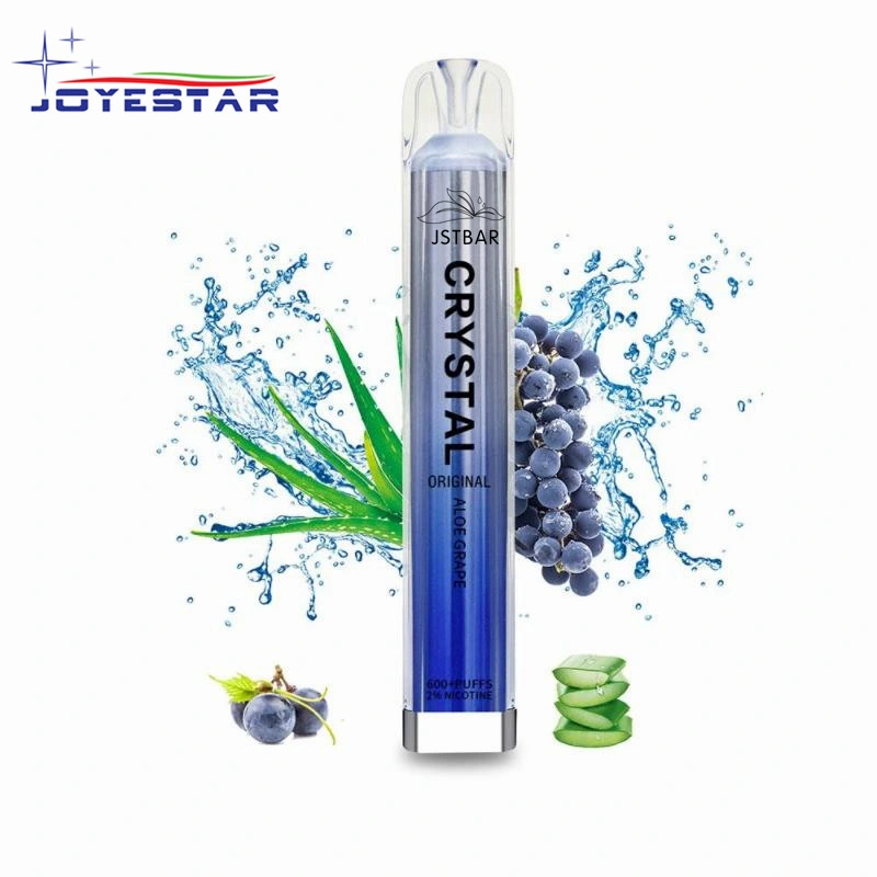 2022 Nueva Fábrica de Productos Mayorista/Proveedors Jst Bar Vapes Desechables Pluma 600 Puff Bar Vaporizador Mini Cigarrillo Electrónico