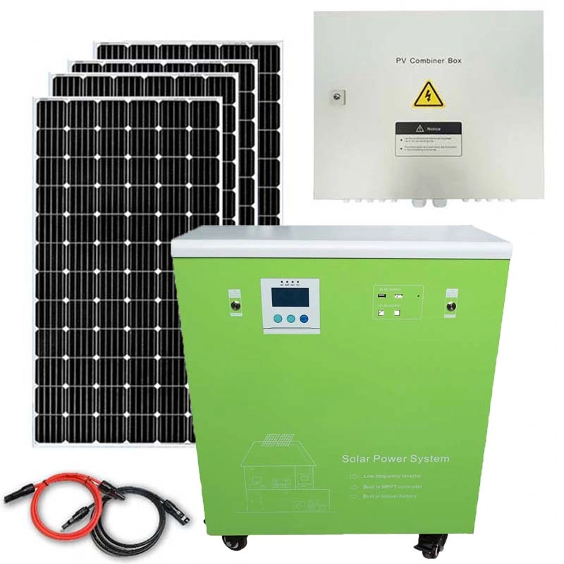 Home off Grid Solar Power System Generator Easy Installation Storage Energy for Home Use