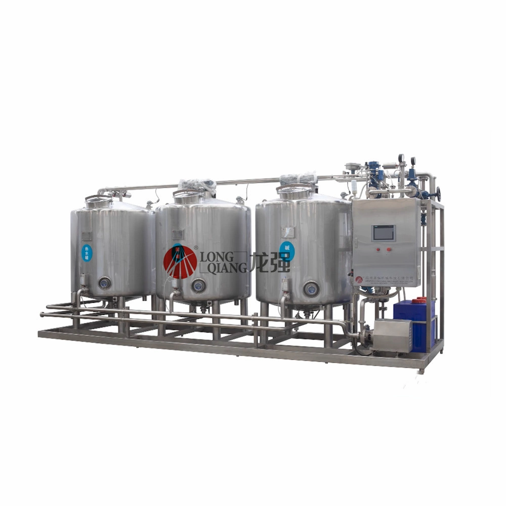 Customized Machine Mixer Stainless Steel Tank Tanks Dairy Machinery Cleaning CIP Equipment