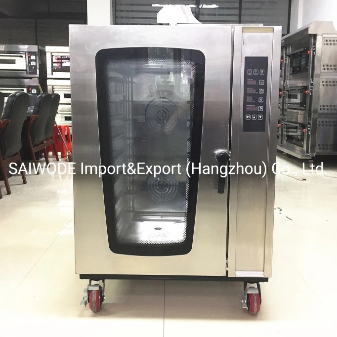 Commercial 12 Trays Bread Cake Rotary Baking Oven with Factory Price