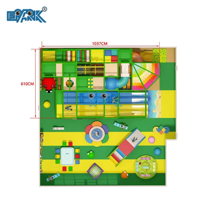 Epark Small Indoor Playground New Model Soft Playground for Kids Softplay Naughty Castle