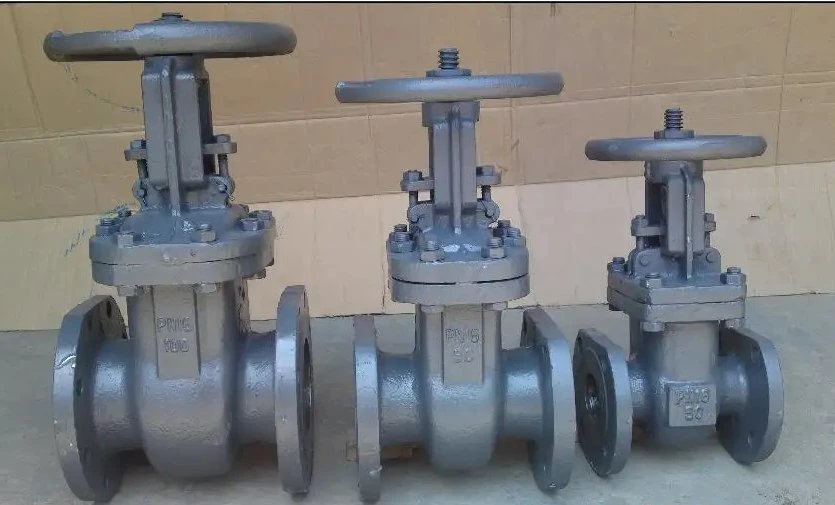 Flange End Ductile Iron Brass Seal Gate Valve with Handwheel