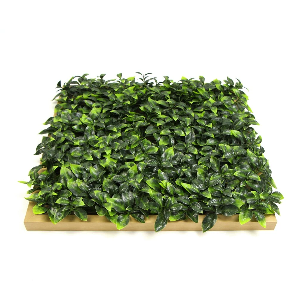 New Ideas Cheap Customized Artificial Leaves Frame Wall for Decoration