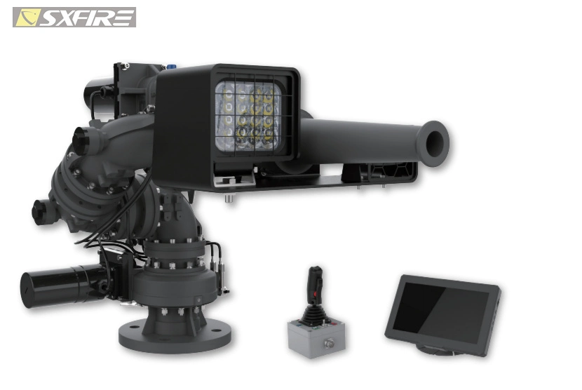 Sxfire Monitor de agua de incendios montado en vehículo con control remoto &amp; Operación nocturna