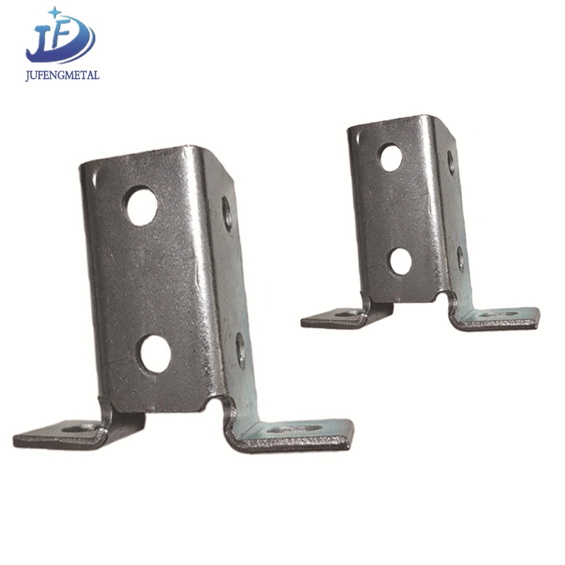 OEM Construction Carbon Steel Galvanized Channel Base Support Brackets Stamped Frame Fittings