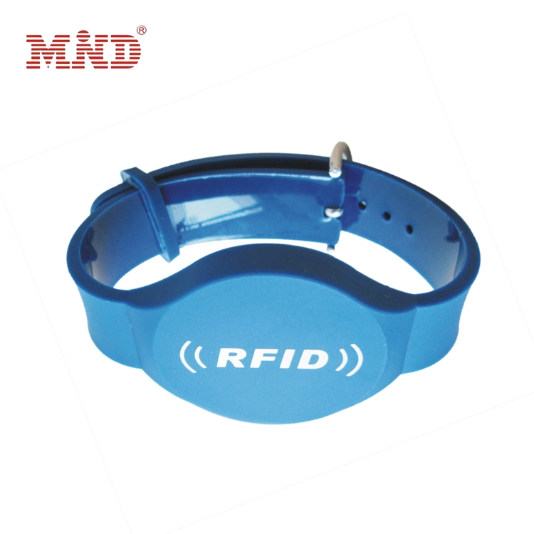 NFC Bracelet Silicone Wristband RFID Erasable Silicone Note Wristband Cmyk Printed Silicone Wristband