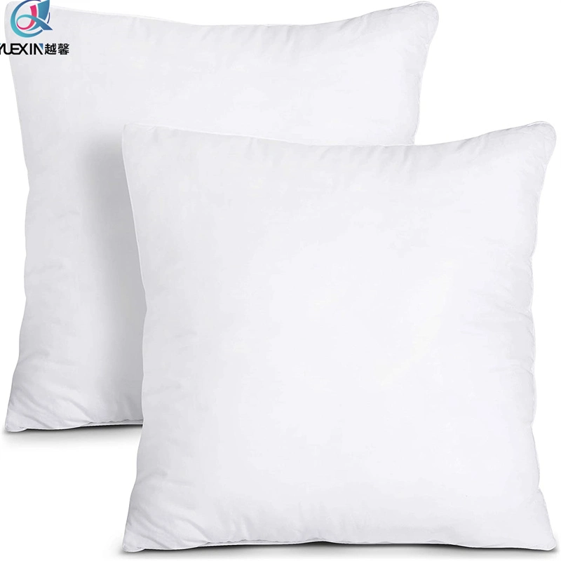 Hypoallergenic Premium Pillow Stuffer Square Form for Decorative Cushion