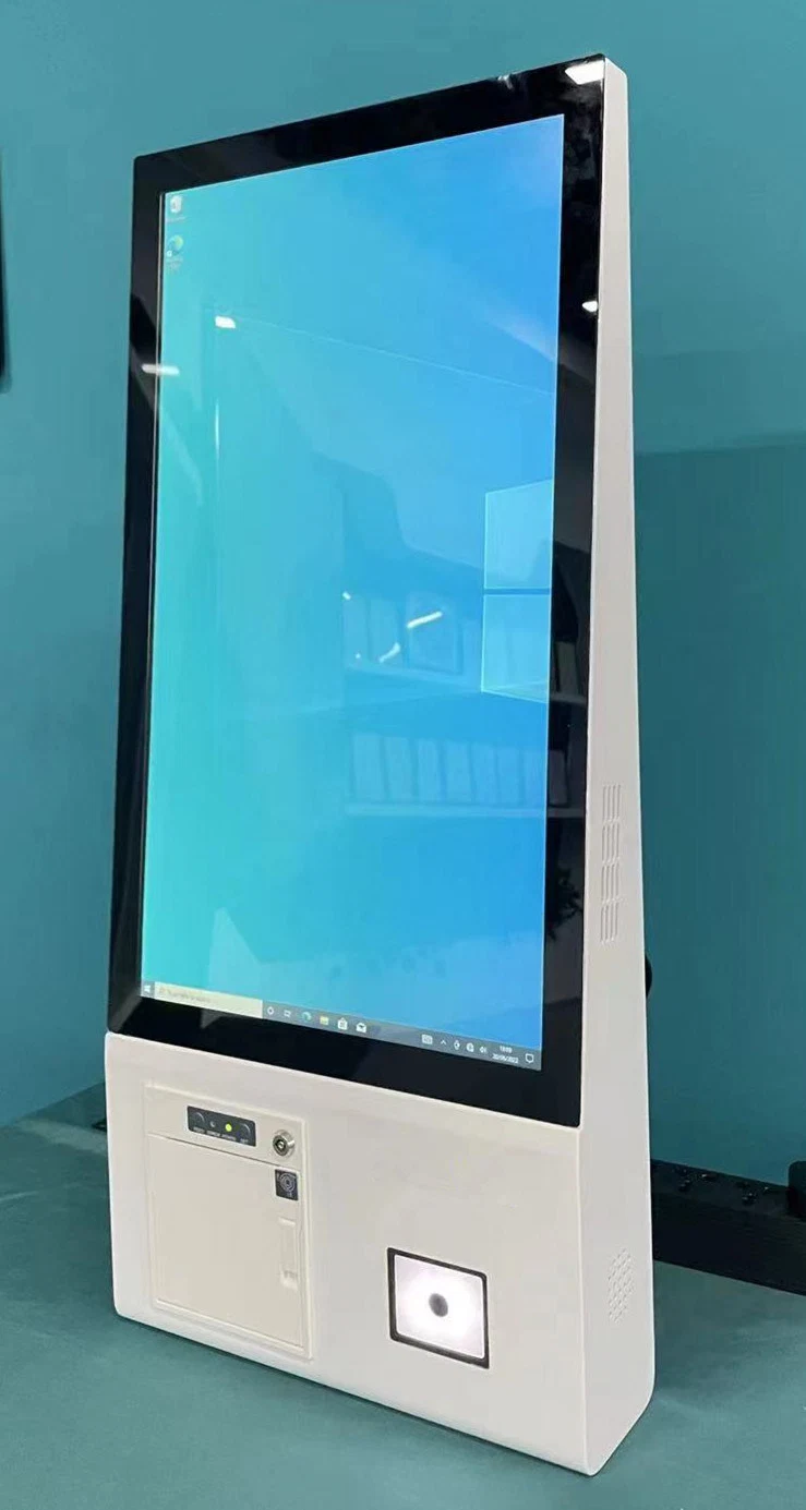 شاشة لمس الخدمة الذاتية الدفع شاشة LCD الخاصة بالدفع باللمس Kiosk طلب الكشك