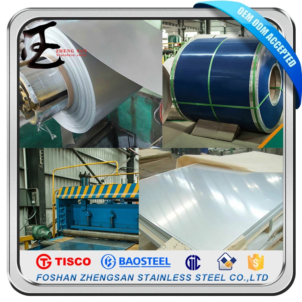 Competitive Price Cold Rolled Grade 304 316L 201 Stainless Steel Coil in Half Copper Ddq