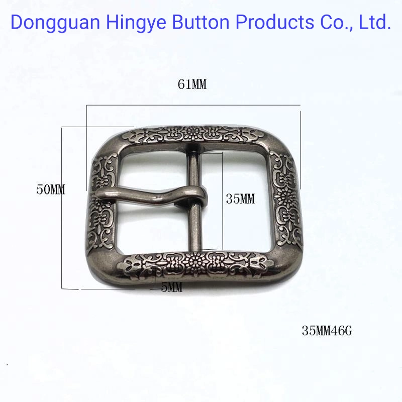 Fashion Vintage Style Pin Belt Buckle Alloy Metal Adjustable Bag Luggage Belt Buckle