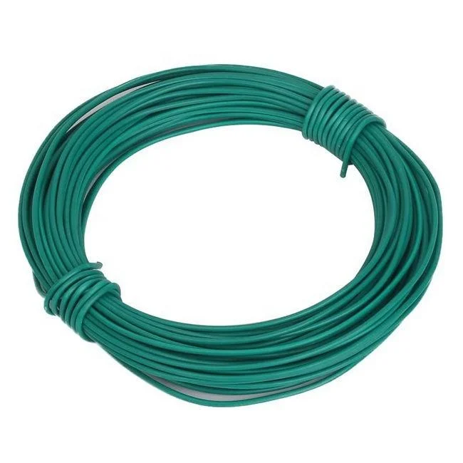 for Consumer Product Packing Daily Binding PVC Coated Wire Plastic PVC PE Coated Galvanized Iron Wire