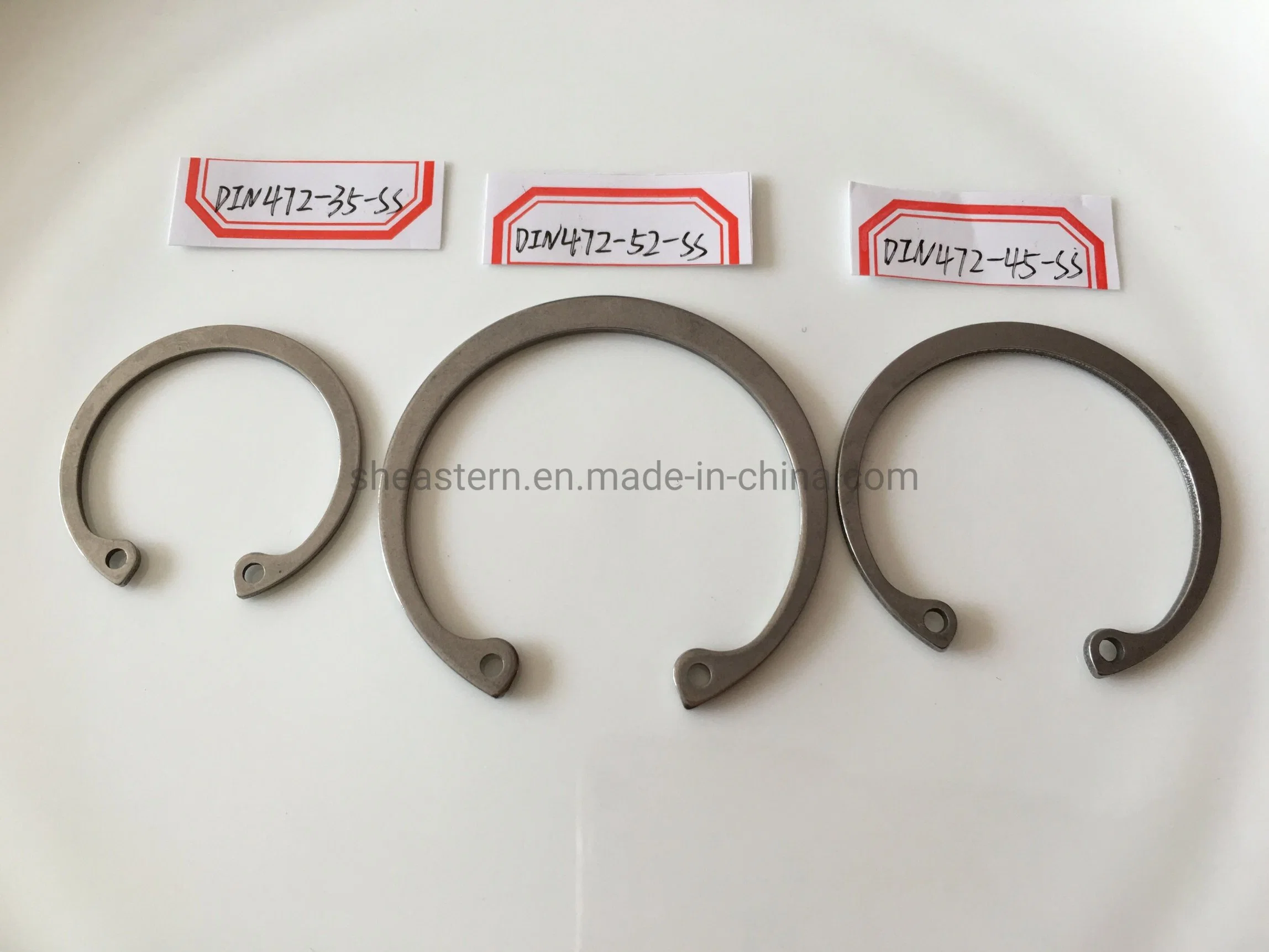 Stainless Steel Internal Retaining Ring for Shaft DIN472