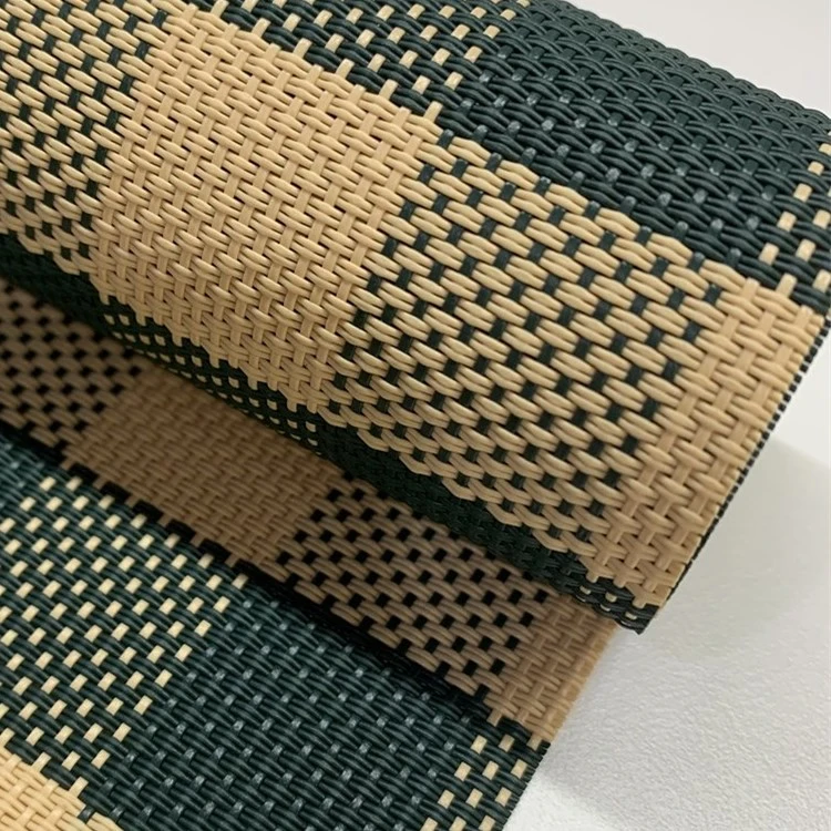 Waterproof Woven Textilene Mesh PVC Fabric for Beach Chair