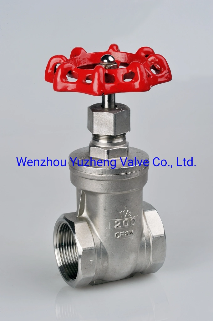 Threaded Bsp 200wog Hardware Gate Valve