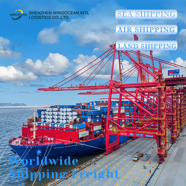 Cheapest Logistics Shipping Rates Amazon Courier Service to Door USA/Europe Air/Sea/Express Cargo Agent China Freight Forwarder