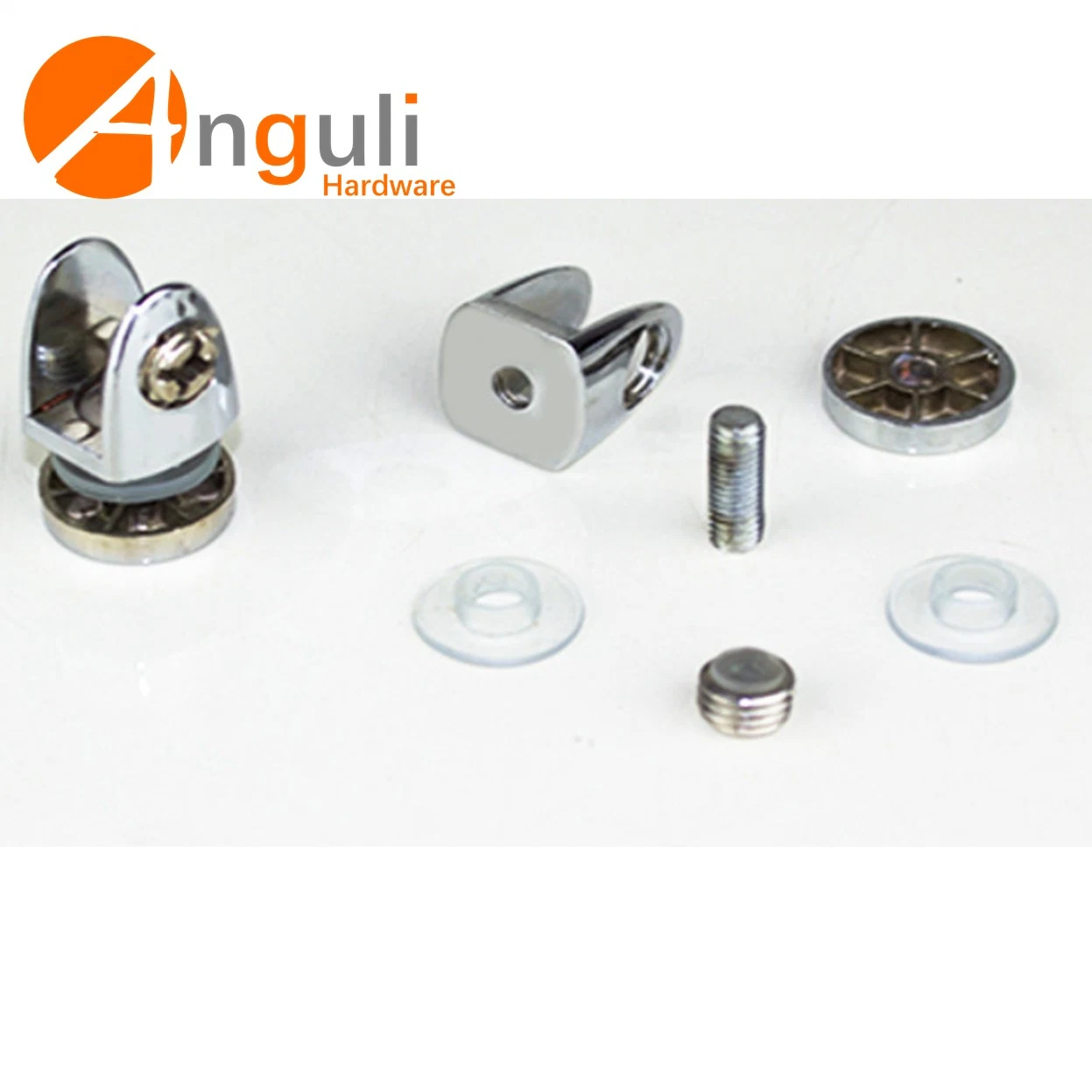 Metal Zinc Alloy Furniture Fitting Glass Shelf Support