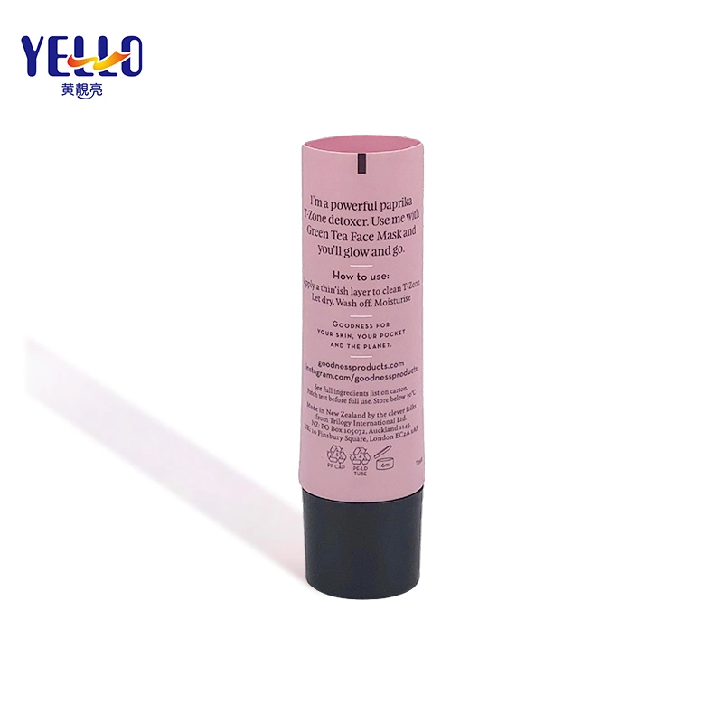 El tubo de plástico vacío personalizados de cuidado de piel Crema Loción Crema Facial cosmética embalaje tubo Squeeze