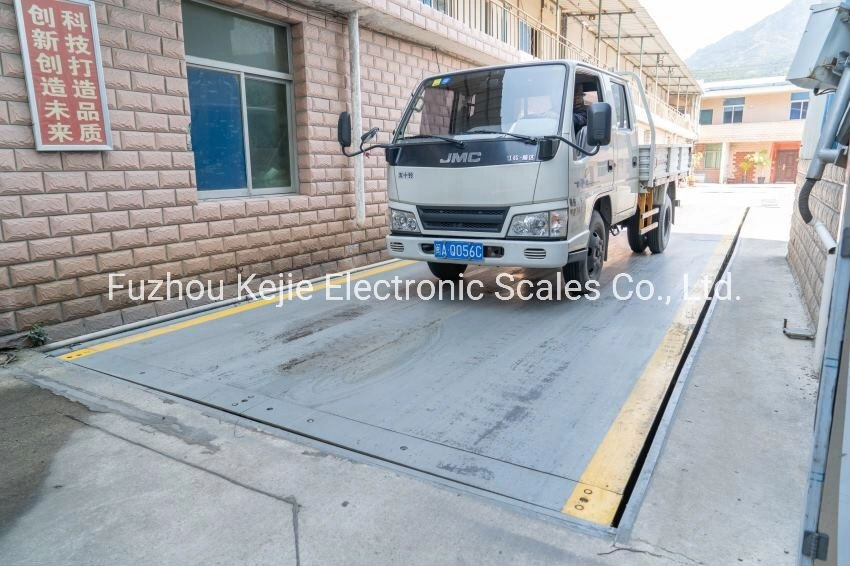 24X3m 100t Electronic Weighbridge /Truck Scale with Weighing Controller From China Kejie Factory for Industrial Truck Application