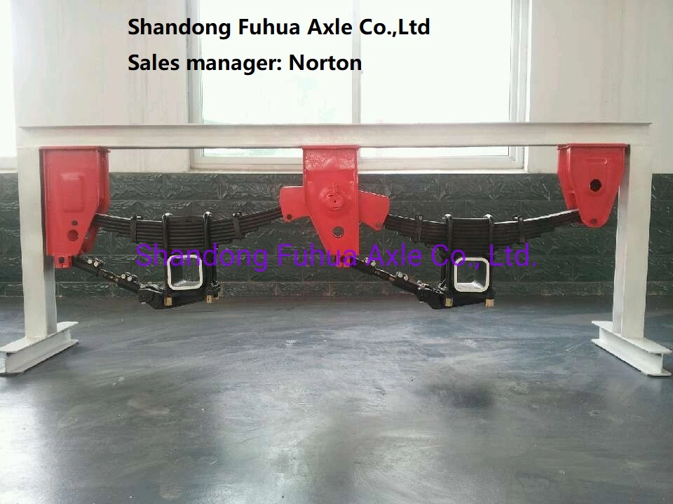 American Fuwa Type Suspension 2 Axles and 3 Axles Trailer Suspension Leaf Spring Suspension