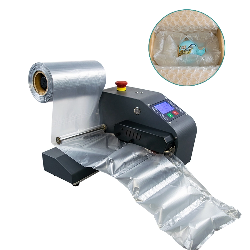 Film Cushion Pillow Inflatable Packaging Film Bag Air Wrap Making Packing Machine