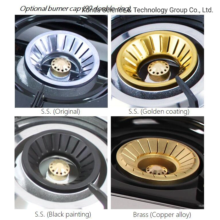 High Efficiency Tornado Flame Stainless Steel Table Top Gas Stove 3 Burners Home Gas Cooker Gas Cooking Stove