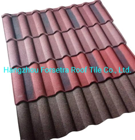 Milano Tile Style Color Stone Metal Roof Tile Zhejiang Yiwu Hangzhou Roofing Tiles