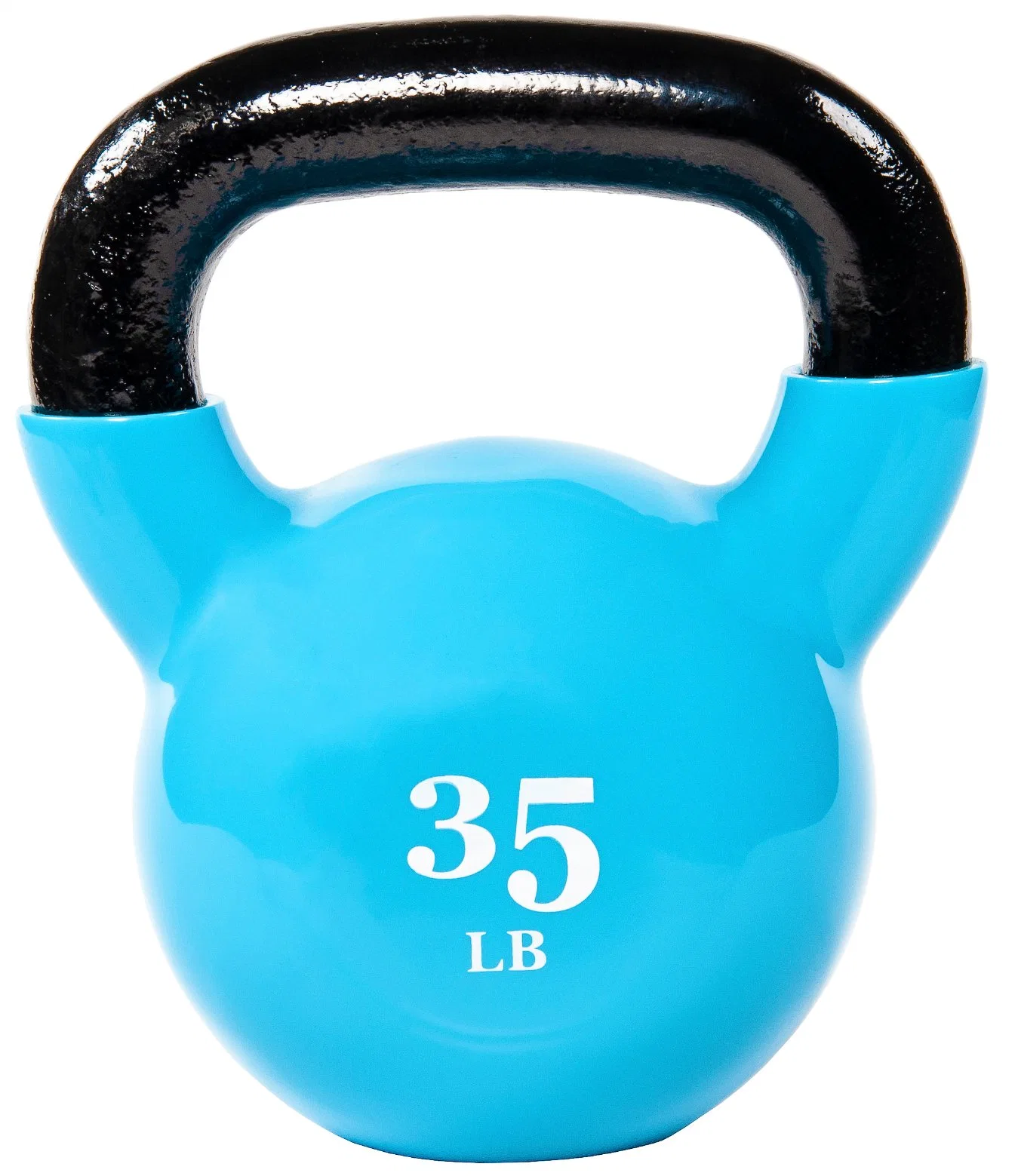 Mayorista Equipo de gimnasia Kettlebell Peso elevación de vinilo Kettlebell