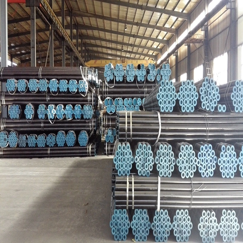 Manufacturer ASTM A53 / A106 Gr. B Sch 40 Black Iron Seamless Steel Tube Ms Welded Carbon Steel Pipe