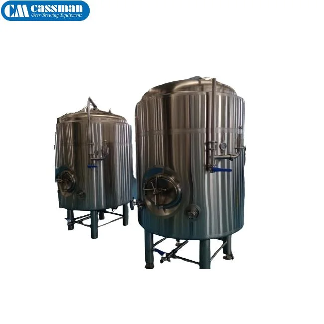 Cassman 2000L nueva condición de depósito de servir la cerveza de acero inoxidable