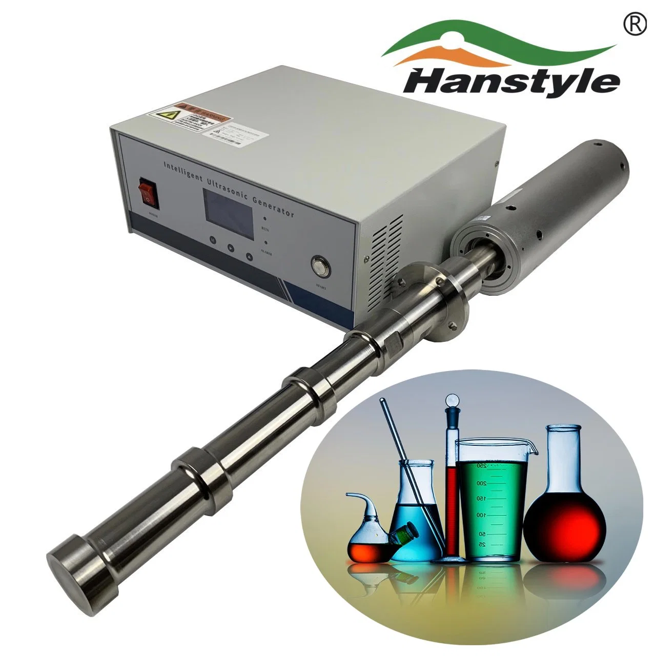Homogeneizador ultrasónico de alta eficiencia 20kHz Mezclador ultrasónico para materiales químicos Mezcla
