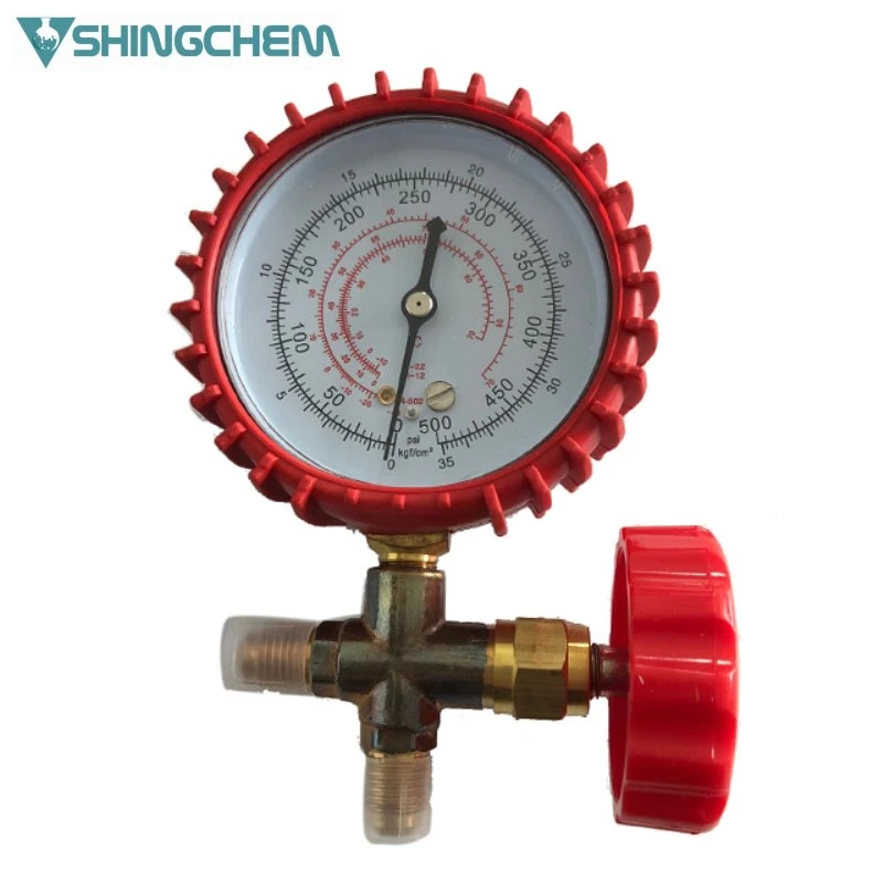 Outils d'atelier Professional R134A/R22 pression de collecteur de réglage du système de climatisation Jeu de jauges