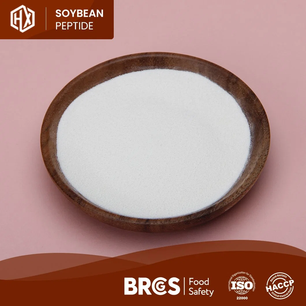 Haoxiang China Soy Peptide Powder Customized High Purity Water Soluble Small Molecule Soy Peptide Wholesale/Supplier Custom Soybean Protein Peptide for Keeping Moisture