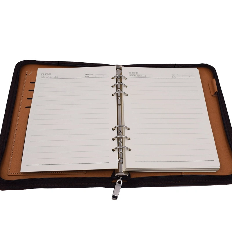 Business Portfolio Notebook A5 Leder-Portfolioordner