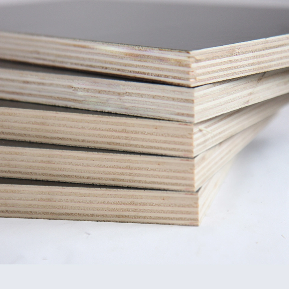 Recycled 12mm/15mm/16mm/18mm Black/ Brown/ Red with Logo One/Two Times Full Core Marine Board Marine Plywood Film Faced Plywood for Building and Construction