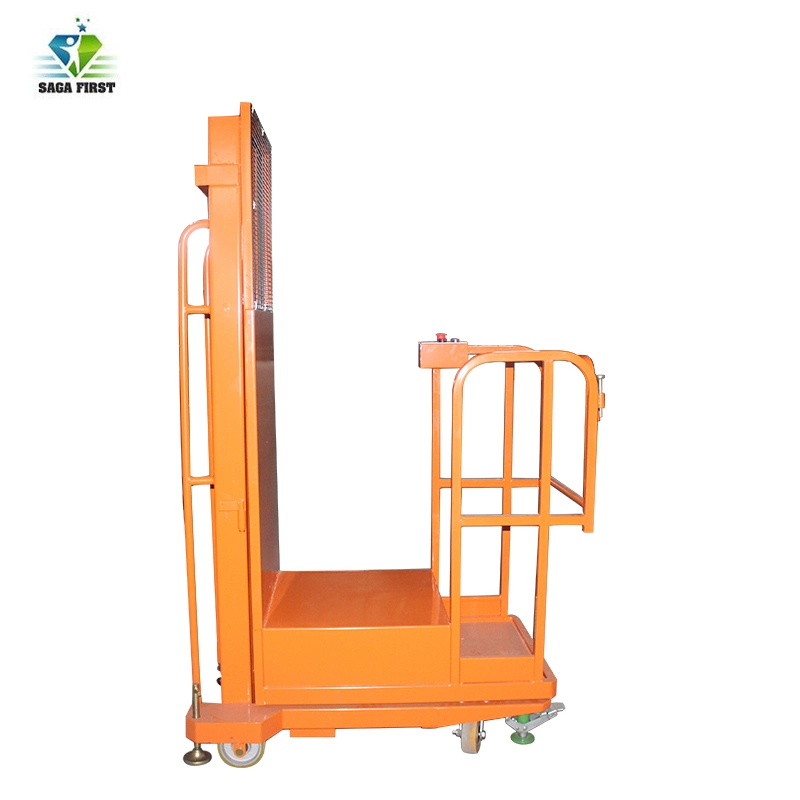 4m Electric Hydraulic Order Picker Warehouse Lift Equipment