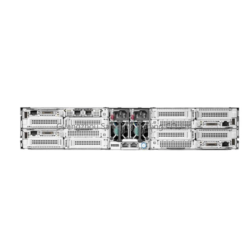 خادم HPE Apollo 2000 Gen10 Plus 2U المُركب على حامل AMD Epyc 7402 4 عقدة حتى 8 وحدة معالجة مركزية