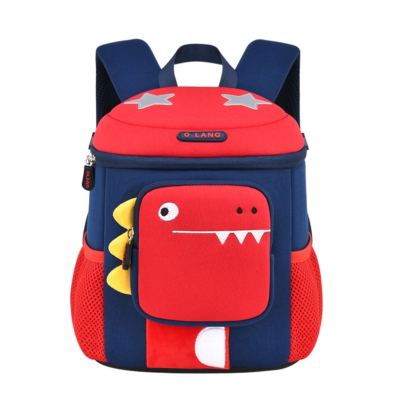 Children Daily Used Unisex School Backpack Fashionable Students Burden Relief Waterproof Boy Girl Soft Book Schoolbag