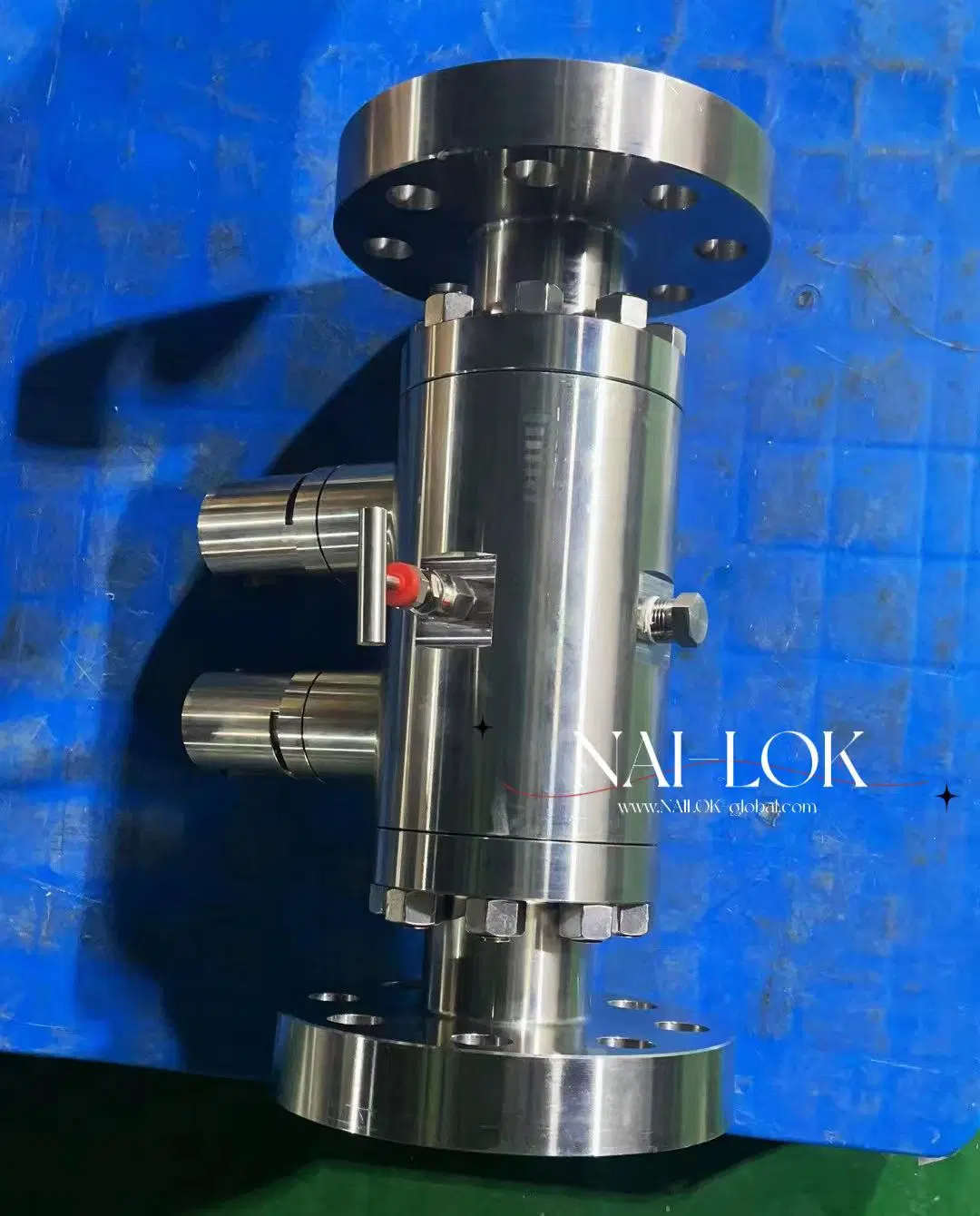 Nailok Dbb Ball Valves Double Block and Bleed Instrument Stainless Steel 316 Forged Alloy Inconel Ball Valve