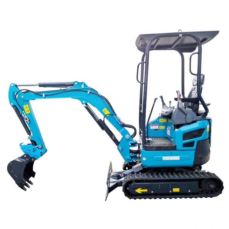 Mini Small Micro Bagger Excavator 1.7 Tons Super Mini Excavator Bulldozer